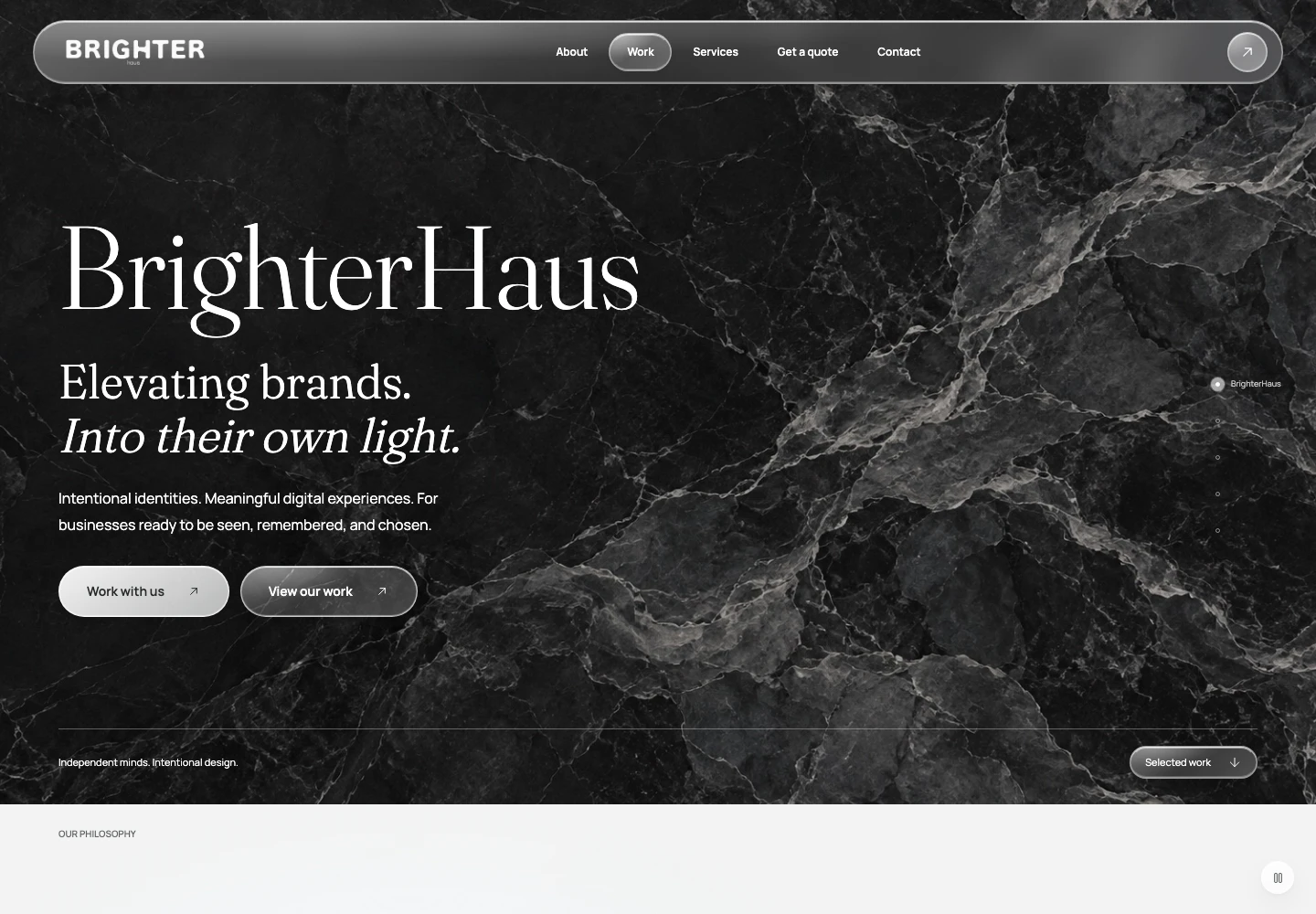 BrighterHaus responsive website